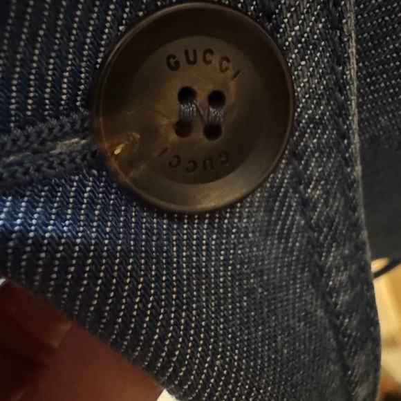Gucci Denim Blue Blazer in European size 36 - Picture 6 of 6